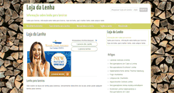 Desktop Screenshot of lojadalenha.com